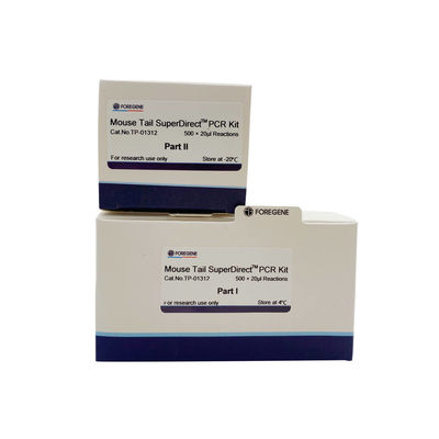 Высокие наборы PCR SuperDirect кабеля мыши выхода извлечения ДНК для PCR мыши сразу выполняют лизис комнатной температуры