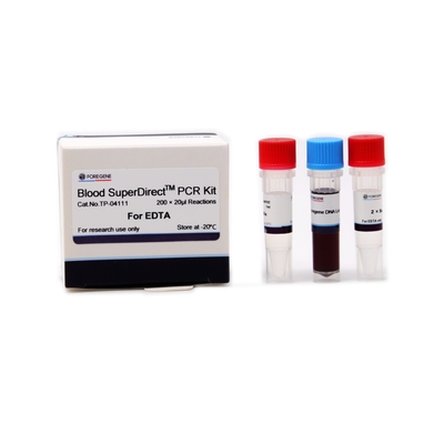 Сильные наборы PCR SuperDirect крови системы PCR амплификации с ЭТИЛЕНДИАМИНТЕТРАЦЕТАТОМ отсутствие pretreatment
