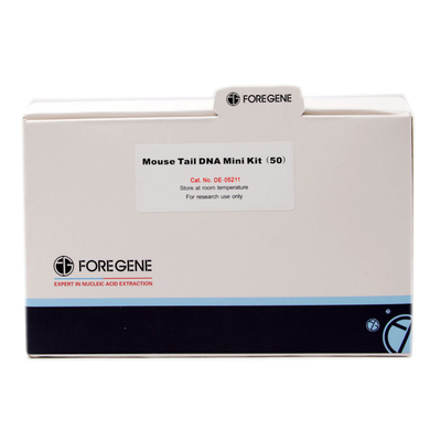 Изоляция 1.25ml X2 набора извлечения ДНК кабеля мыши Foregene генная быстрая