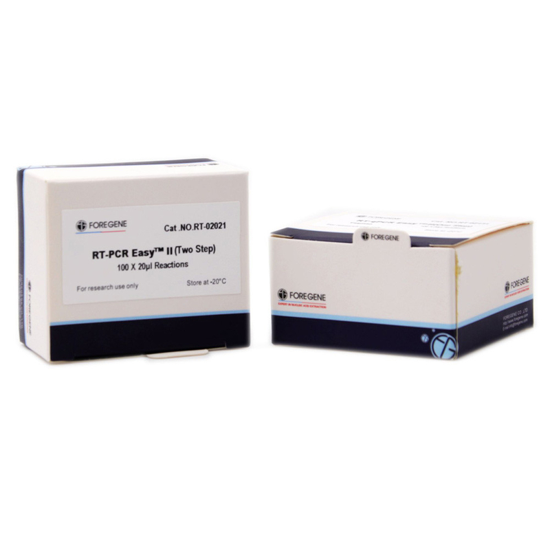 Реакция RT и реакция PCR в таком же наборе RT-PCR EasyTM II 2 - шаг